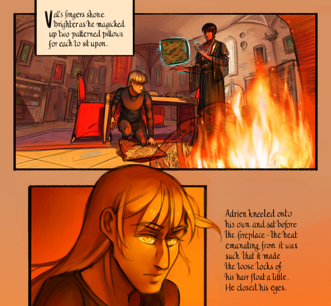 The Gifts of Darkness - Episode 17, Page 11: Chapter 17: Redrawing