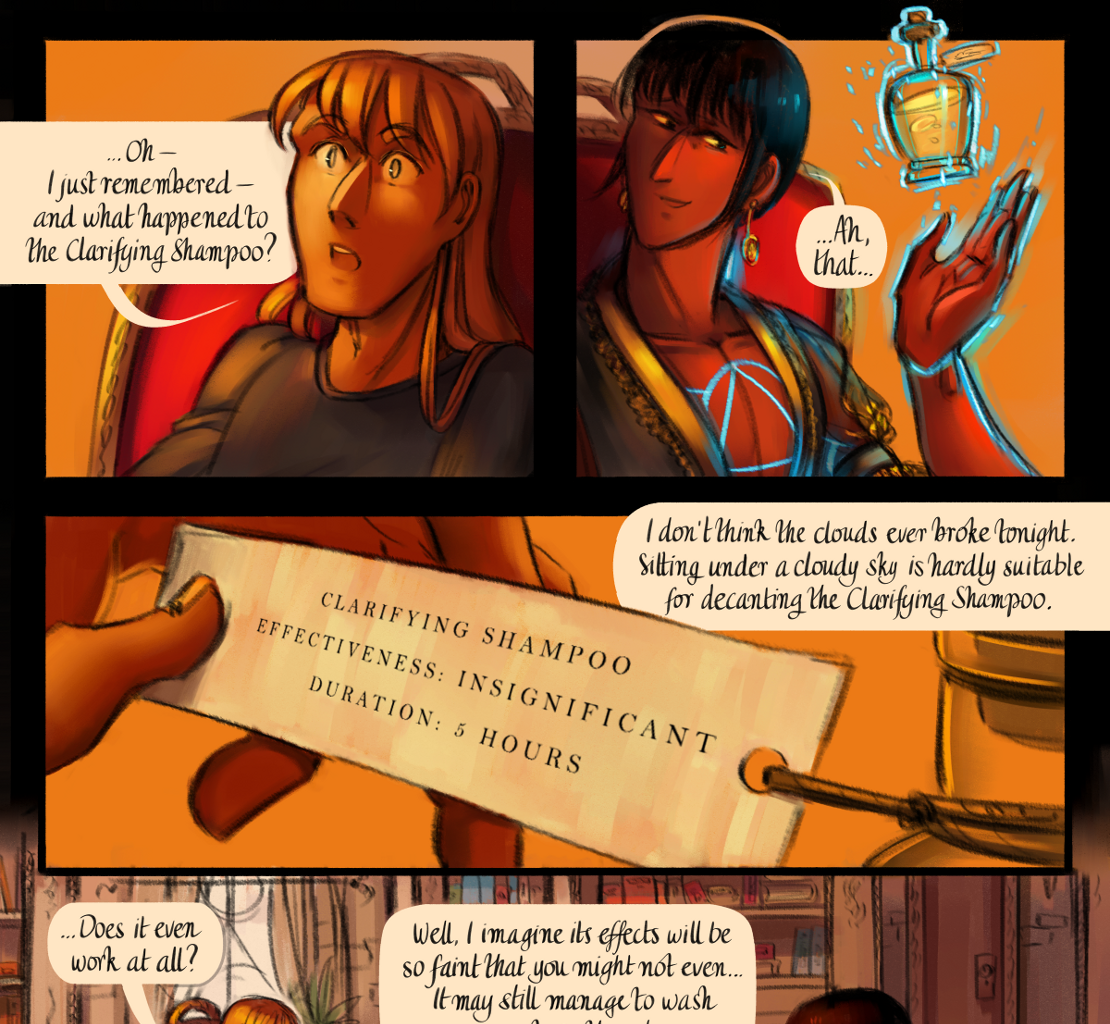 The Gifts of Darkness - Episode 17, Page 24: Chapter 17: Redrawing