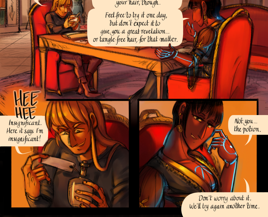 The Gifts of Darkness - Episode 17, Page 24: Chapter 17: Redrawing