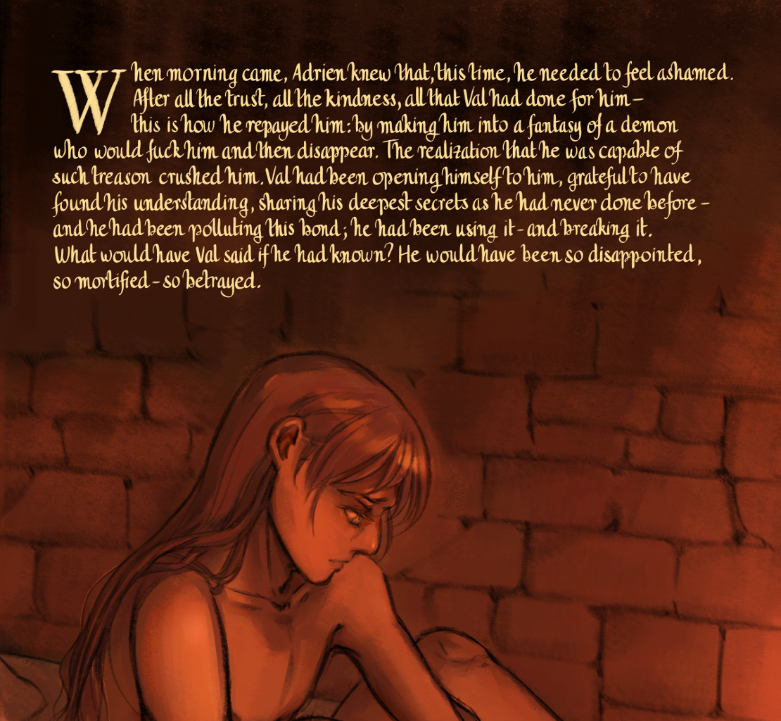The Gifts of Darkness - Episode 18, Page 2: Chapter 18: Six months