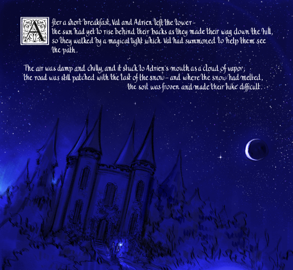 The Gifts of Darkness - Episode 18, Page 3: Chapter 18: Six months