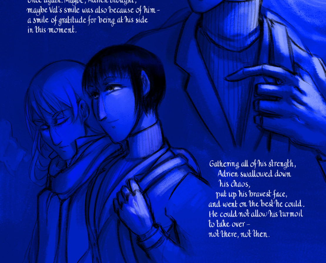 The Gifts of Darkness - Episode 18, Page 4: Chapter 18: Six months