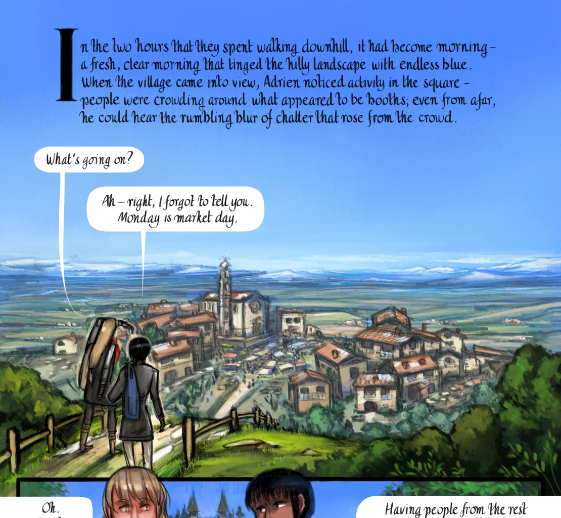 The Gifts of Darkness - Episode 18, Page 5: Chapter 18: Six months