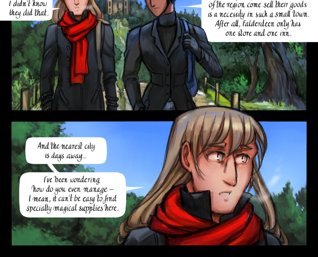 The Gifts of Darkness - Episode 18, Page 5: Chapter 18: Six months