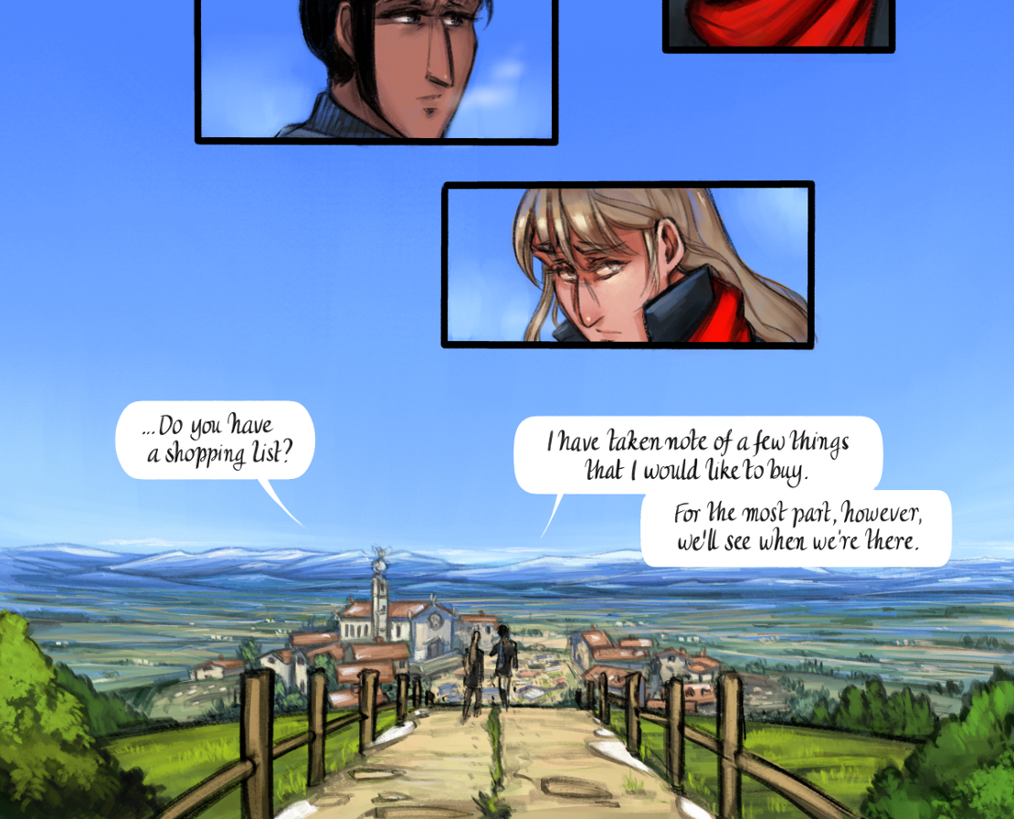 The Gifts of Darkness - Episode 18, Page 6: Chapter 18: Six months