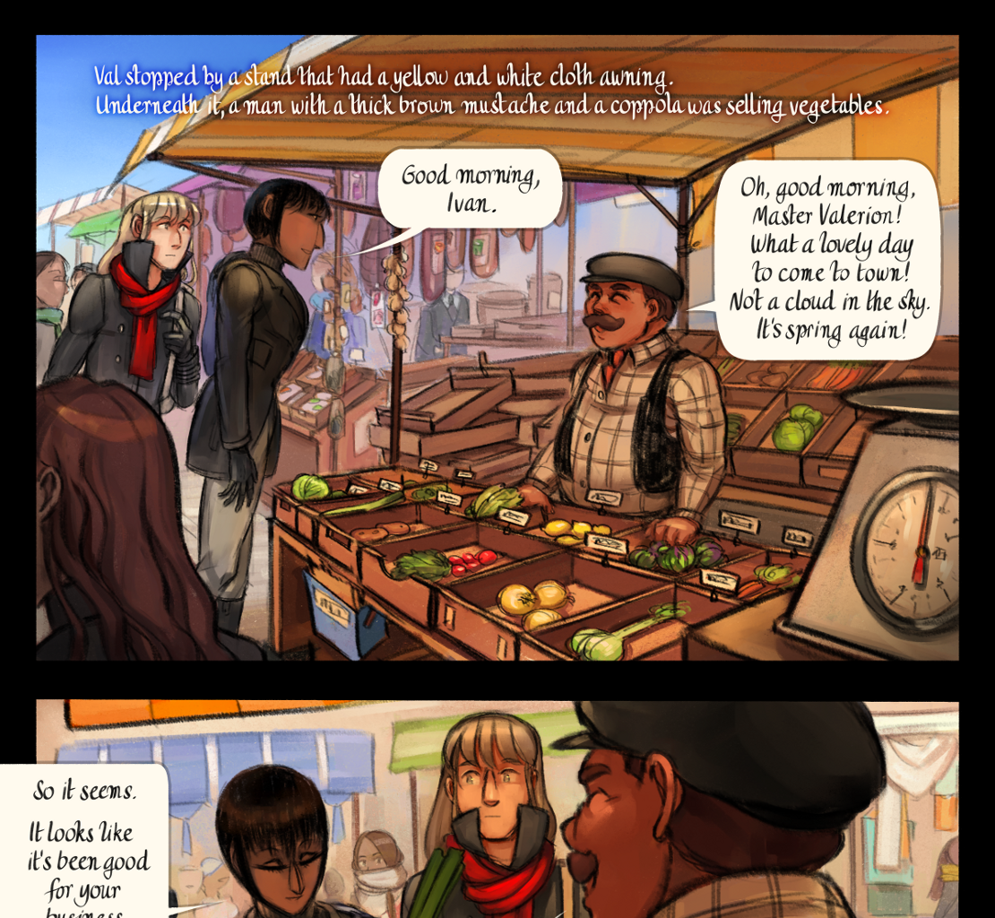 The Gifts of Darkness - Episode 18, Page 8: Chapter 18: Six months
