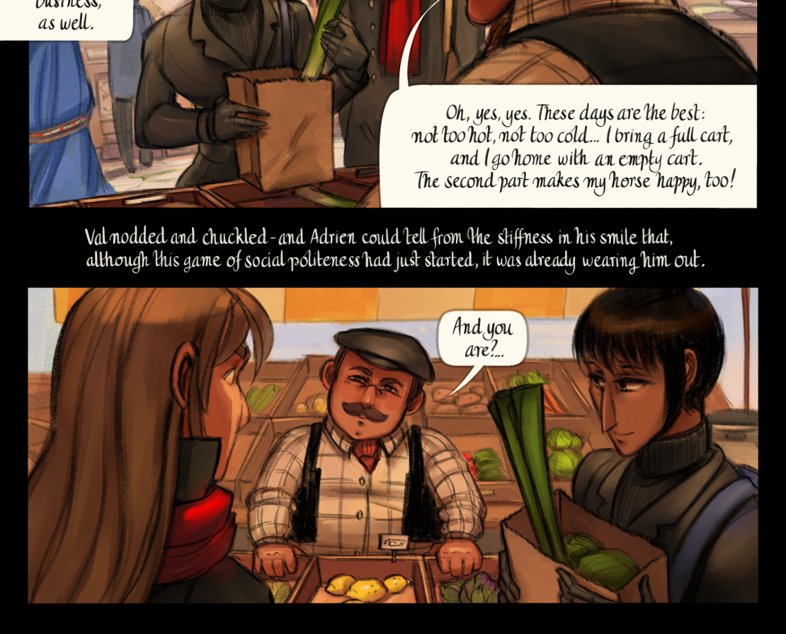 The Gifts of Darkness - Episode 18, Page 8: Chapter 18: Six months