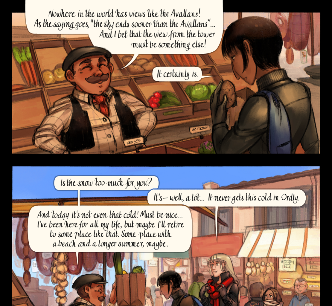 The Gifts of Darkness - Episode 18, Page 10: Chapter 18: Six months