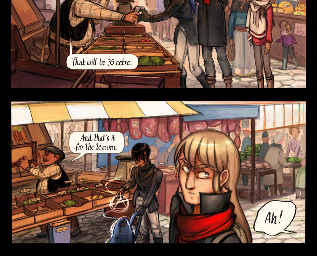 The Gifts of Darkness - Episode 18, Page 10: Chapter 18: Six months