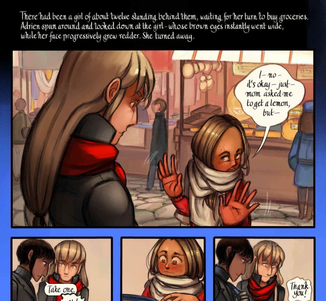 The Gifts of Darkness - Episode 18, Page 11: Chapter 18: Six months