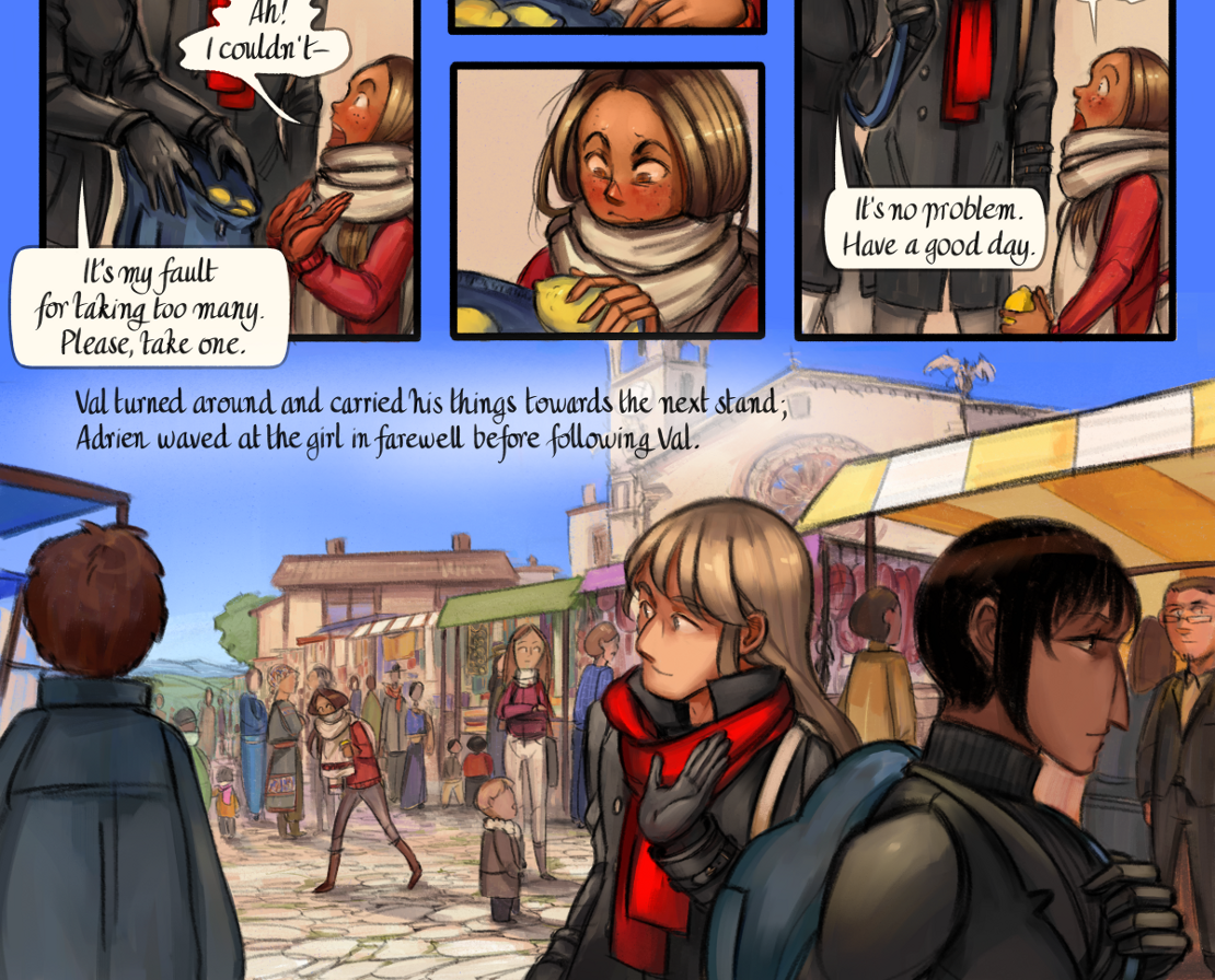 The Gifts of Darkness - Episode 18, Page 11: Chapter 18: Six months