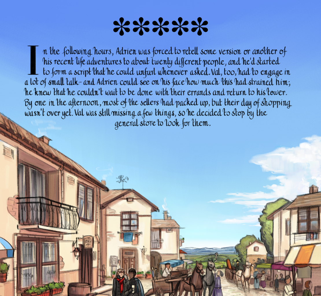 The Gifts of Darkness - Episode 18, Page 13: Chapter 18: Six months