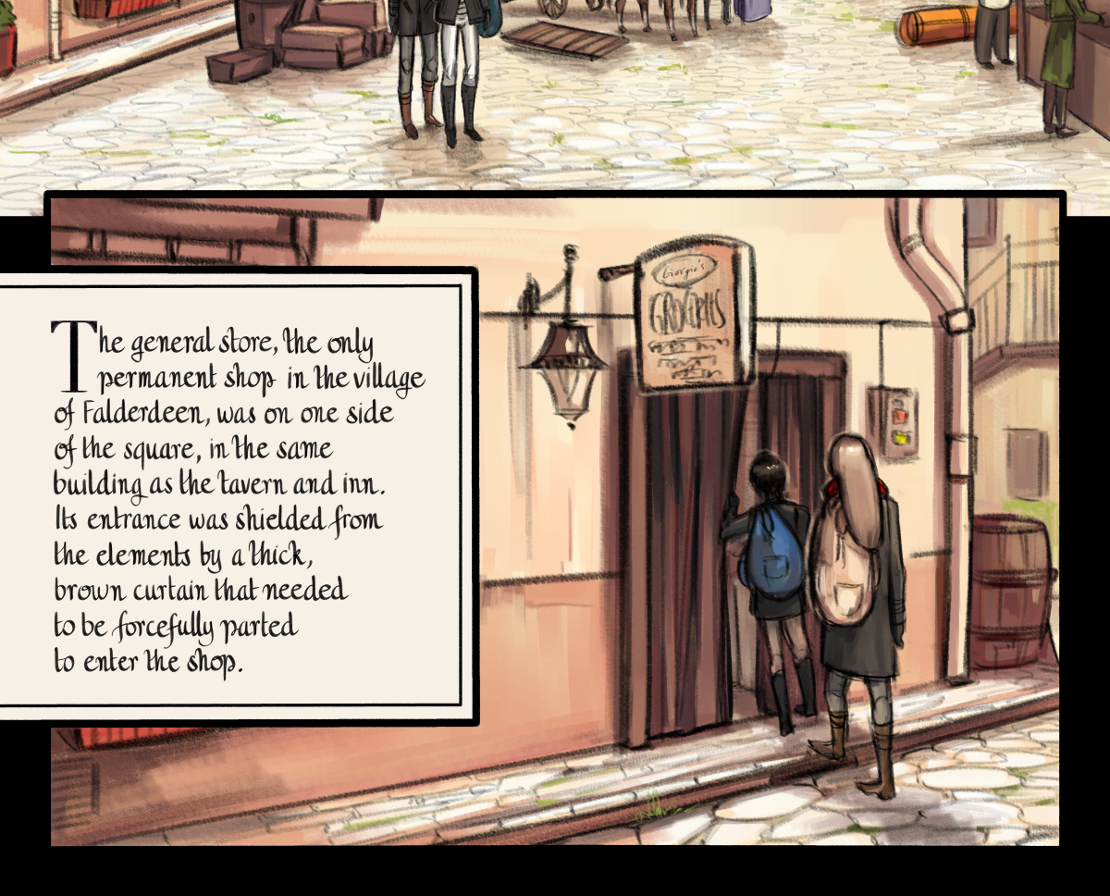 The Gifts of Darkness - Episode 18, Page 13: Chapter 18: Six months