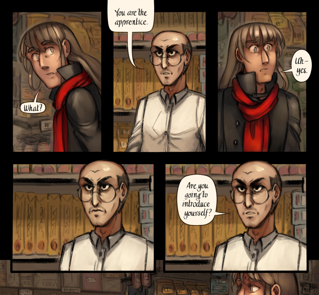 The Gifts of Darkness - Episode 18, Page 15: Chapter 18: Six months