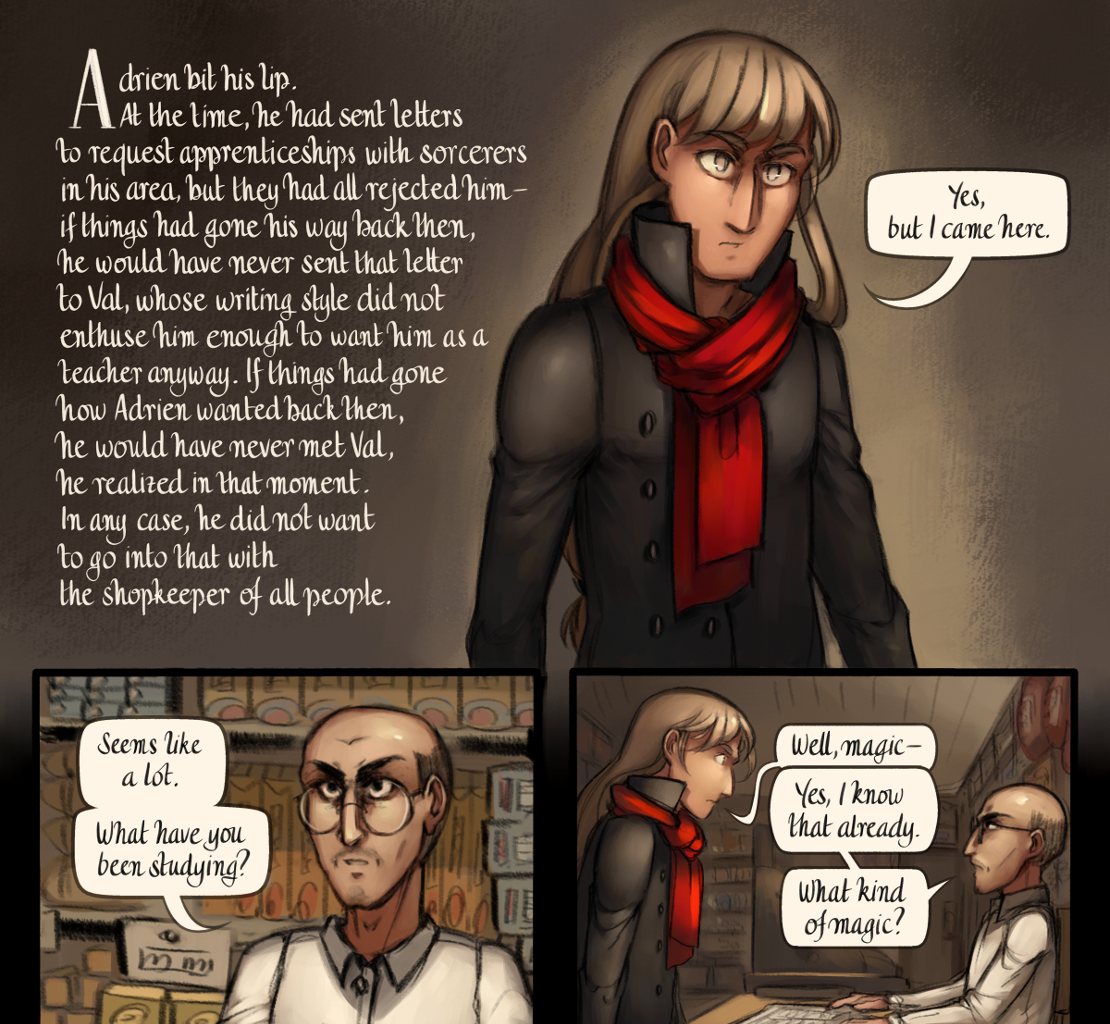 The Gifts of Darkness - Episode 18, Page 17: Chapter 18: Six months