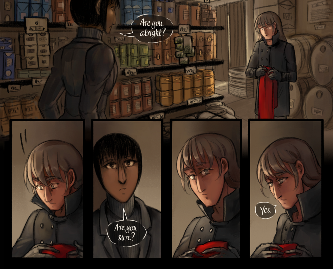 The Gifts of Darkness - Episode 18, Page 18: Chapter 18: Six months