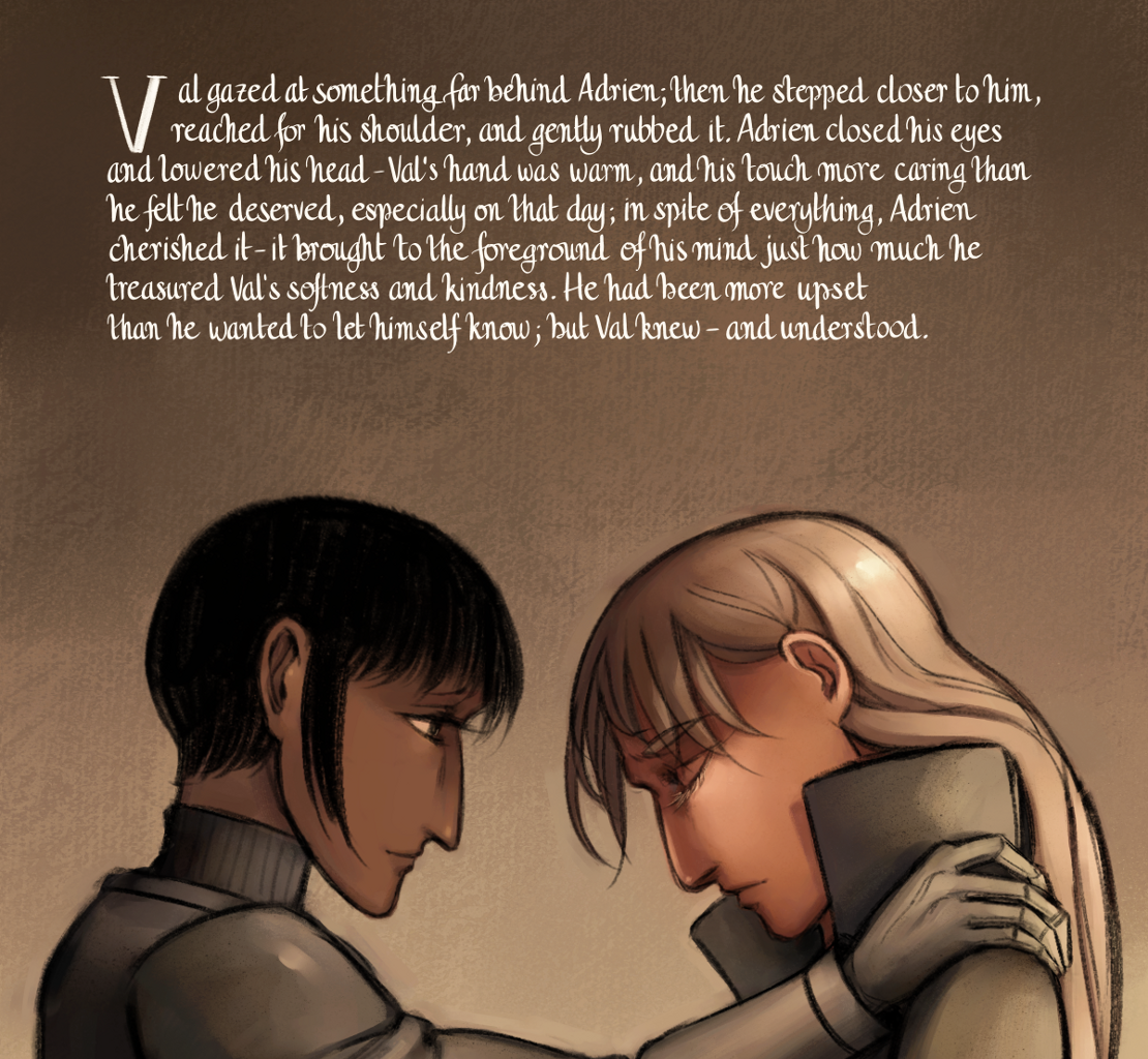 The Gifts of Darkness - Episode 18, Page 19: Chapter 18: Six months