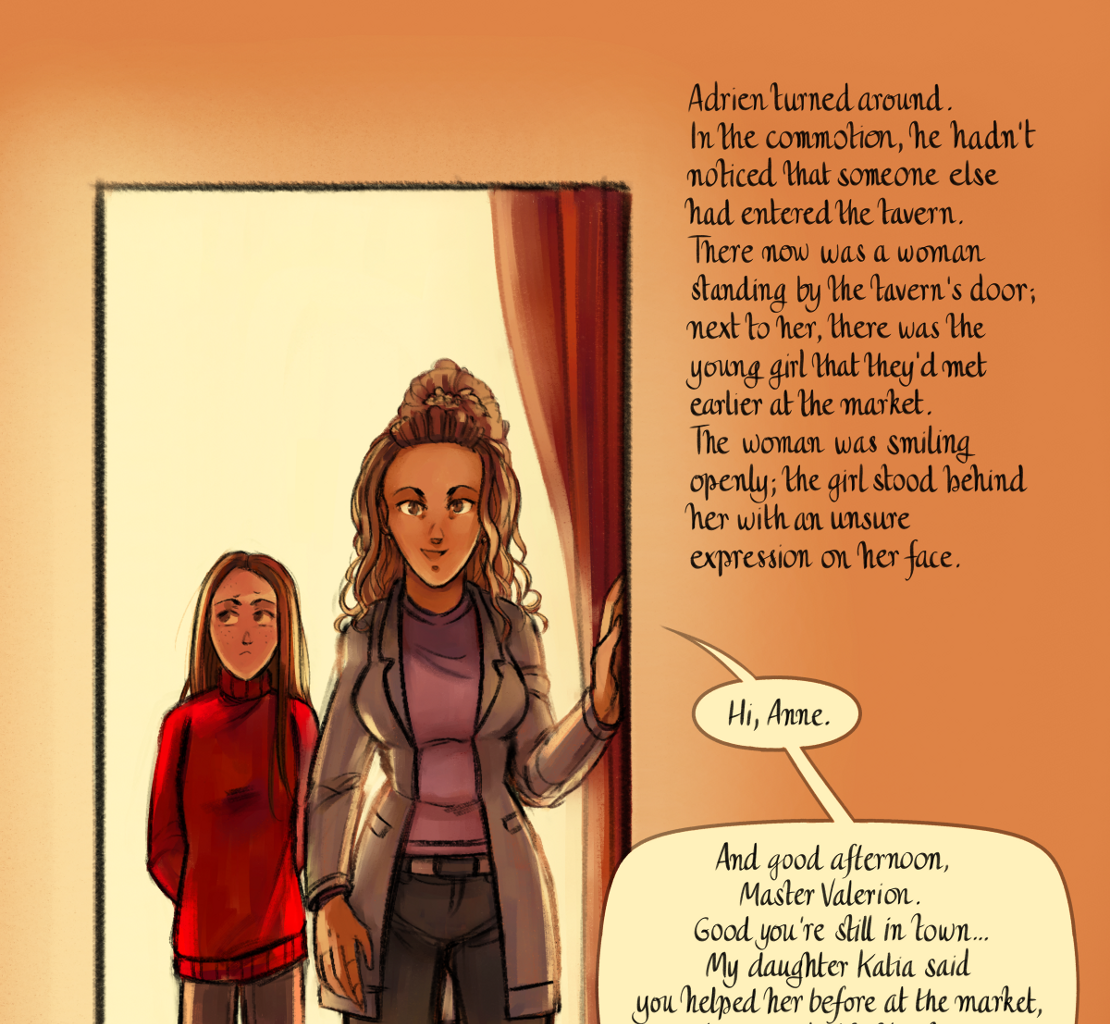 The Gifts of Darkness - Episode 18, Page 24: Chapter 18: Six months