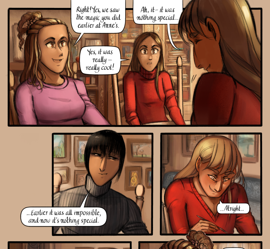 The Gifts of Darkness - Episode 18, Page 26: Chapter 18: Six months