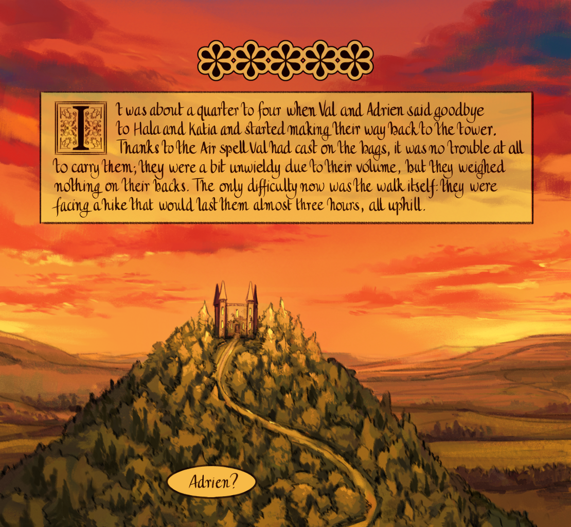 The Gifts of Darkness - Episode 18, Page 29: Chapter 18: Six months