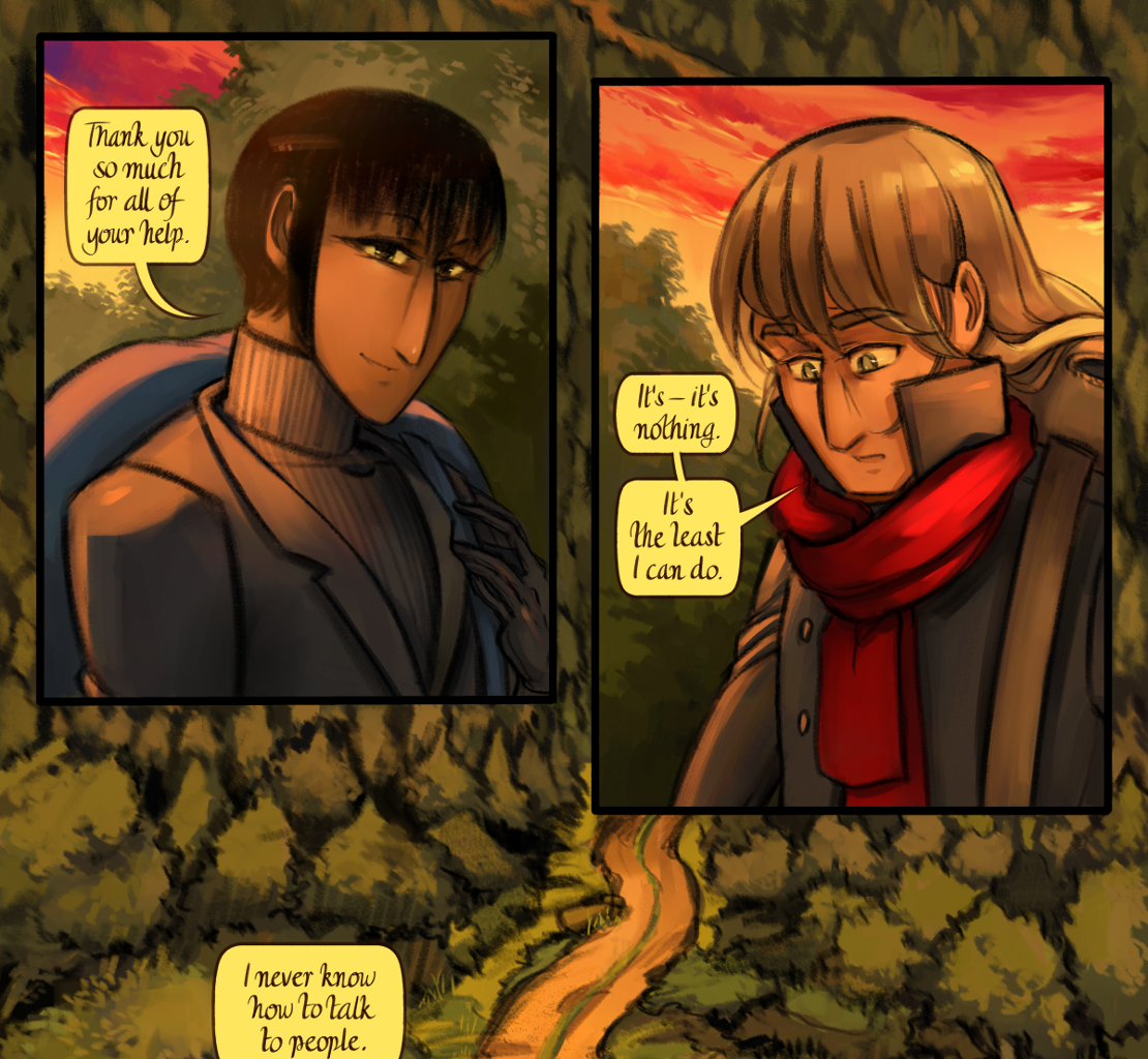 The Gifts of Darkness - Episode 18, Page 30: Chapter 18: Six months