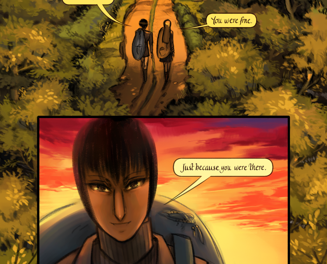 The Gifts of Darkness - Episode 18, Page 30: Chapter 18: Six months