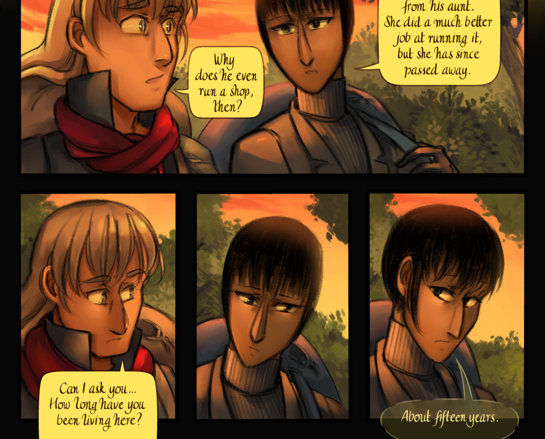 The Gifts of Darkness - Episode 18, Page 31: Chapter 18: Six months
