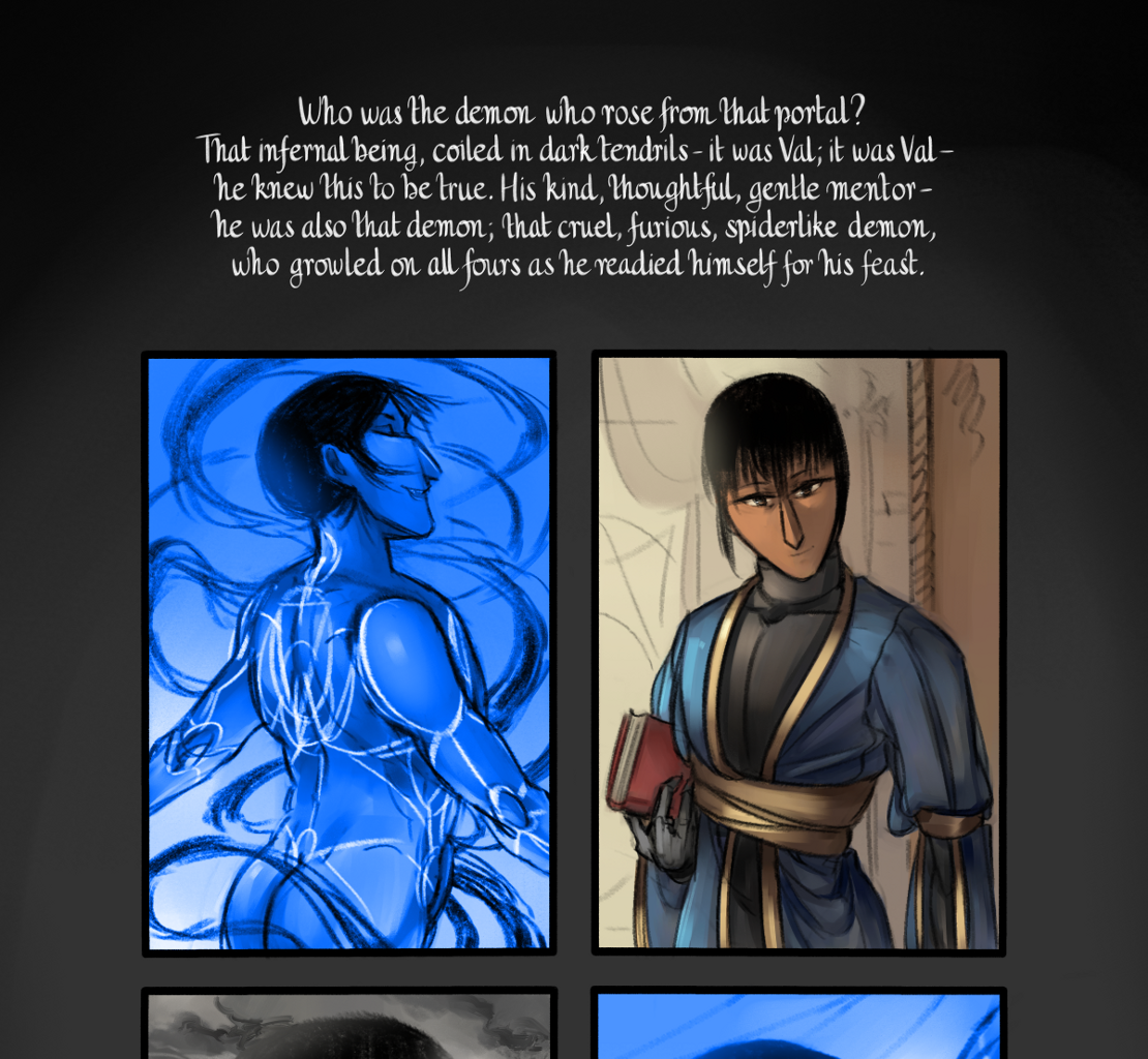 The Gifts of Darkness - Episode 18, Page 37: Chapter 18: Six months