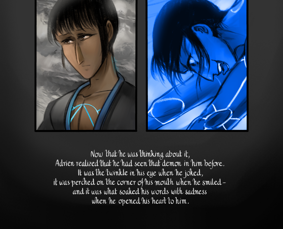 The Gifts of Darkness - Episode 18, Page 37: Chapter 18: Six months