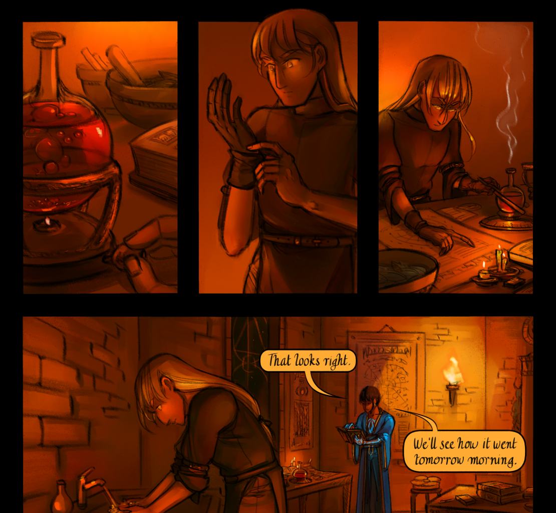 The Gifts of Darkness - Episode 19, Page 6: Chapter 19: Constellations