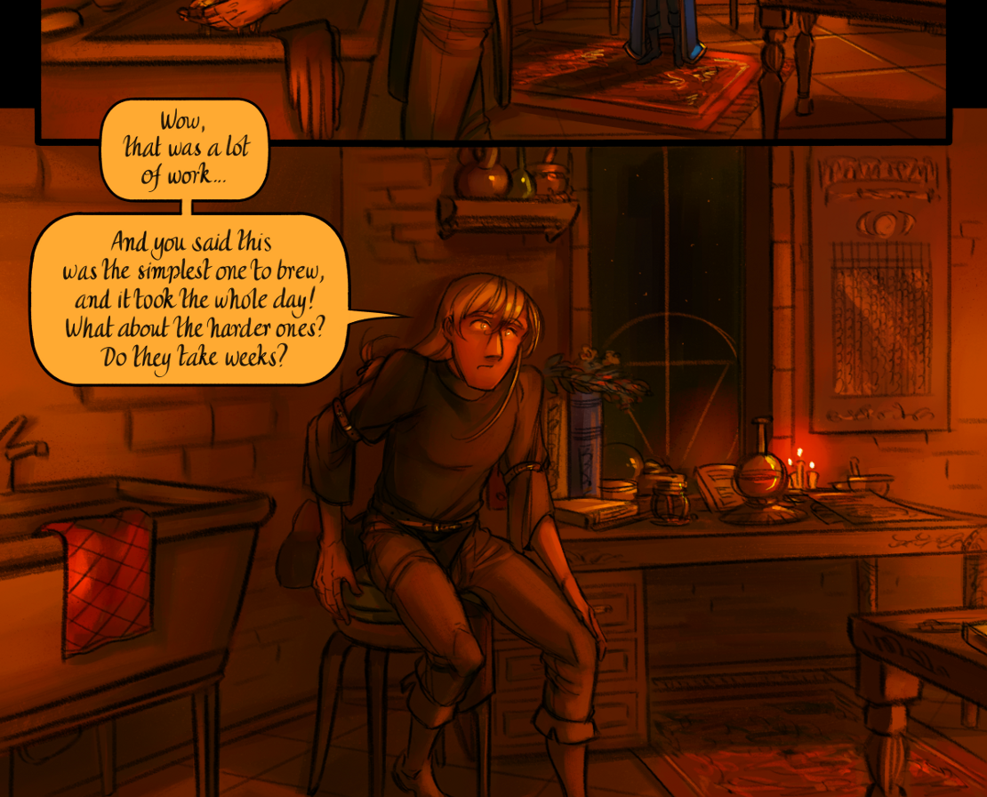 The Gifts of Darkness - Episode 19, Page 6: Chapter 19: Constellations