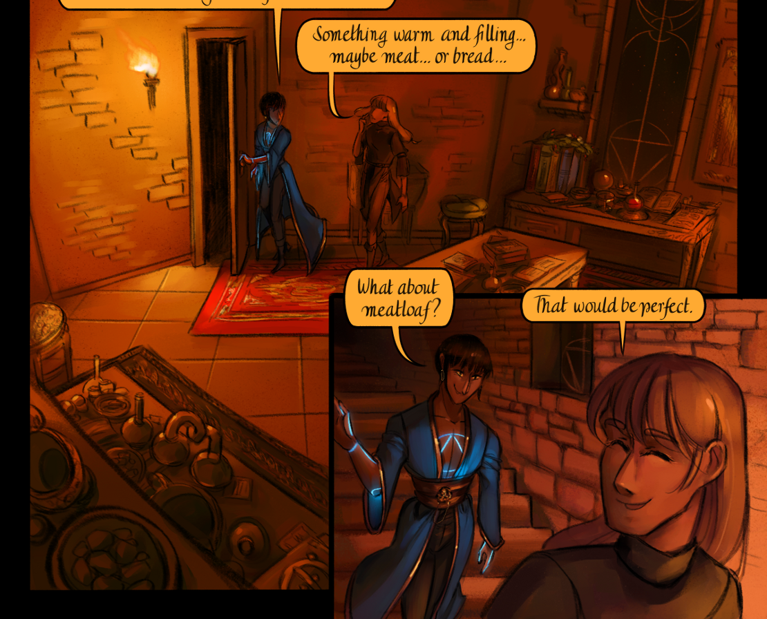 The Gifts of Darkness - Episode 19, Page 7: Chapter 19: Constellations