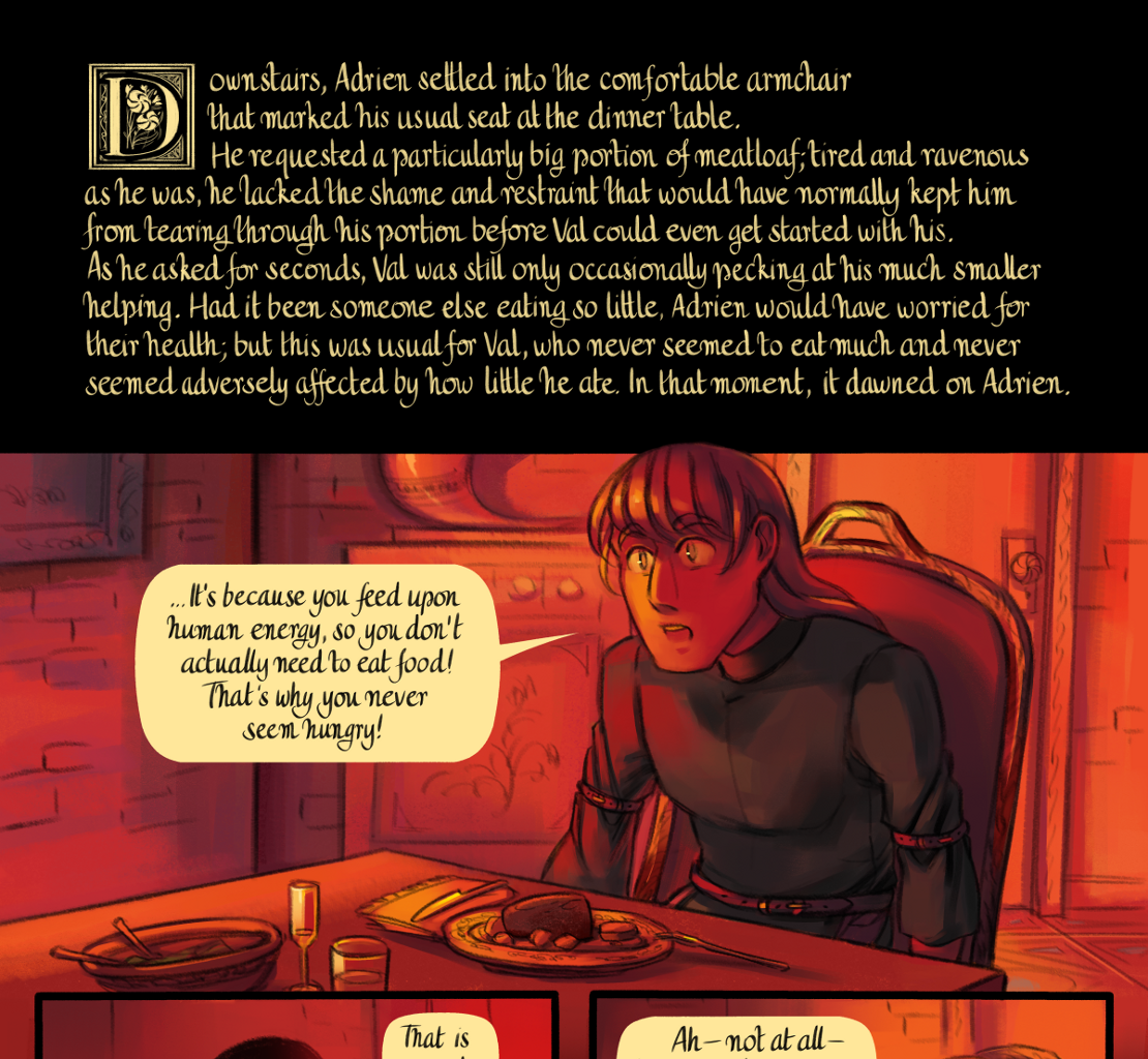 The Gifts of Darkness - Episode 19, Page 8: Chapter 19: Constellations