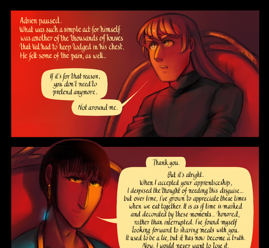 The Gifts of Darkness - Episode 19, Page 9: Chapter 19: Constellations