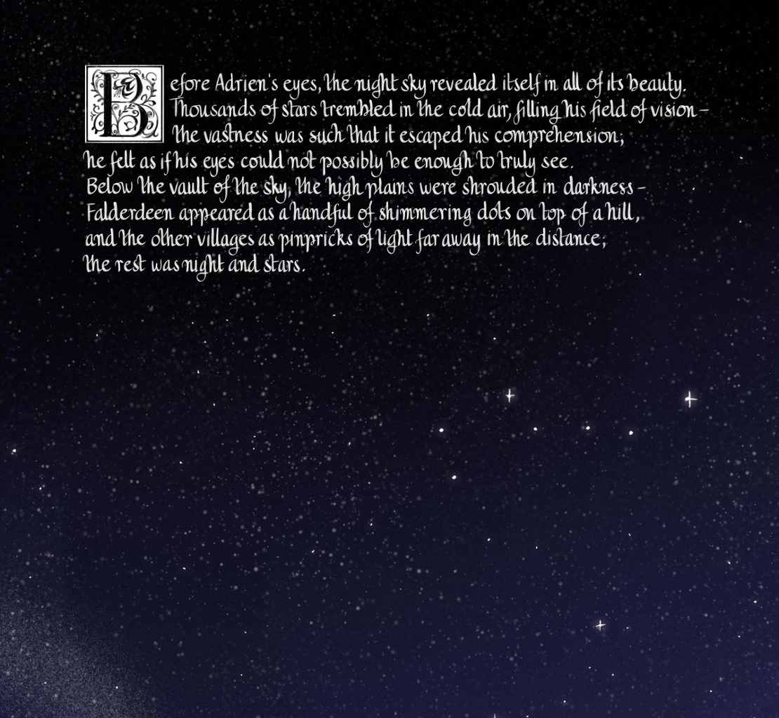 The Gifts of Darkness - Episode 19, Page 12: Chapter 19: Constellations