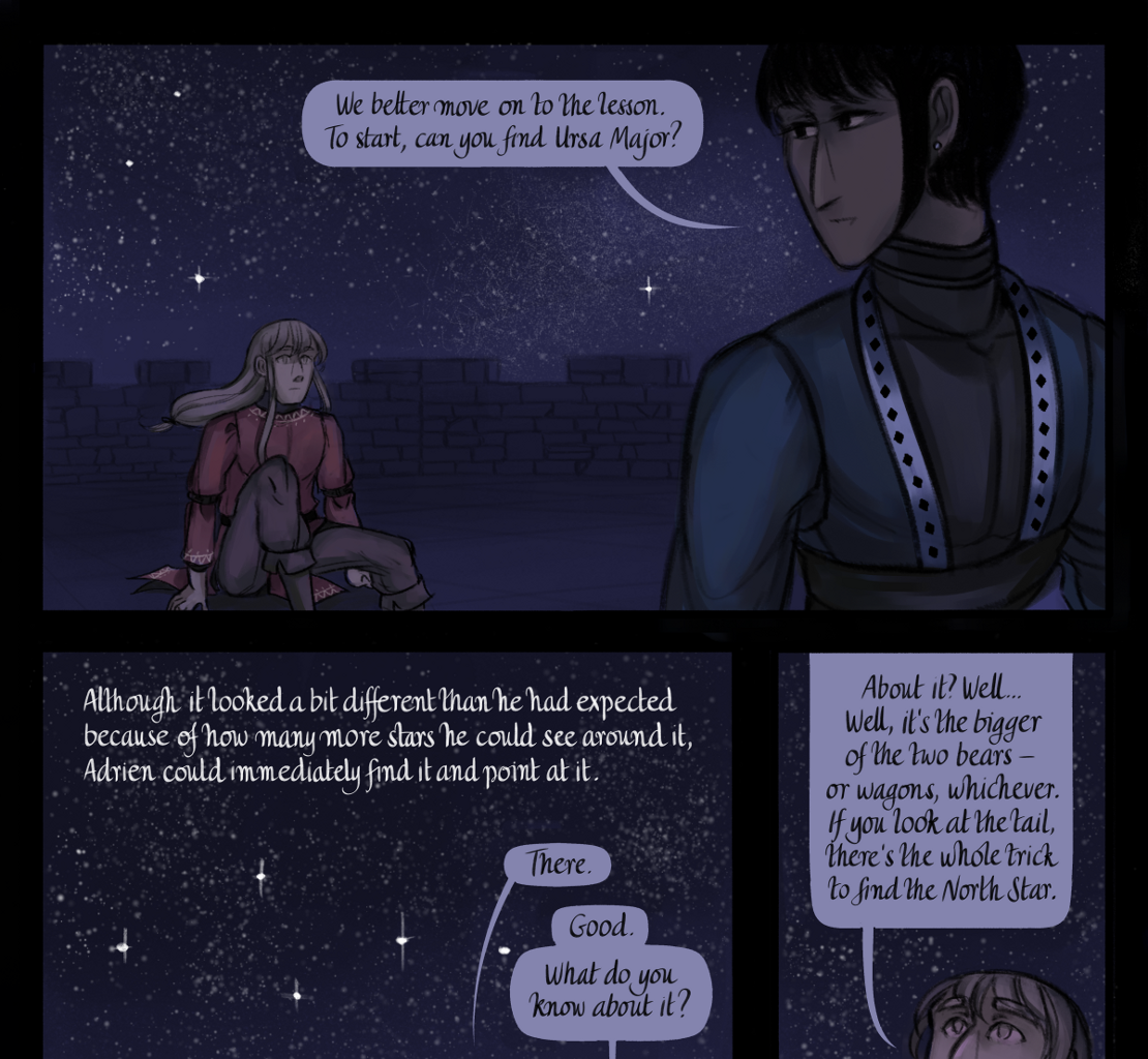 The Gifts of Darkness - Episode 19, Page 14: Chapter 19: Constellations