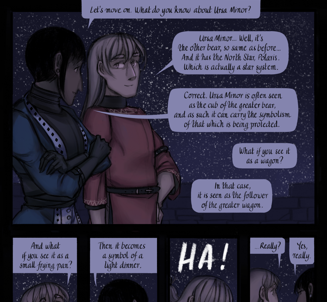 The Gifts of Darkness - Episode 19, Page 16: Chapter 19: Constellations