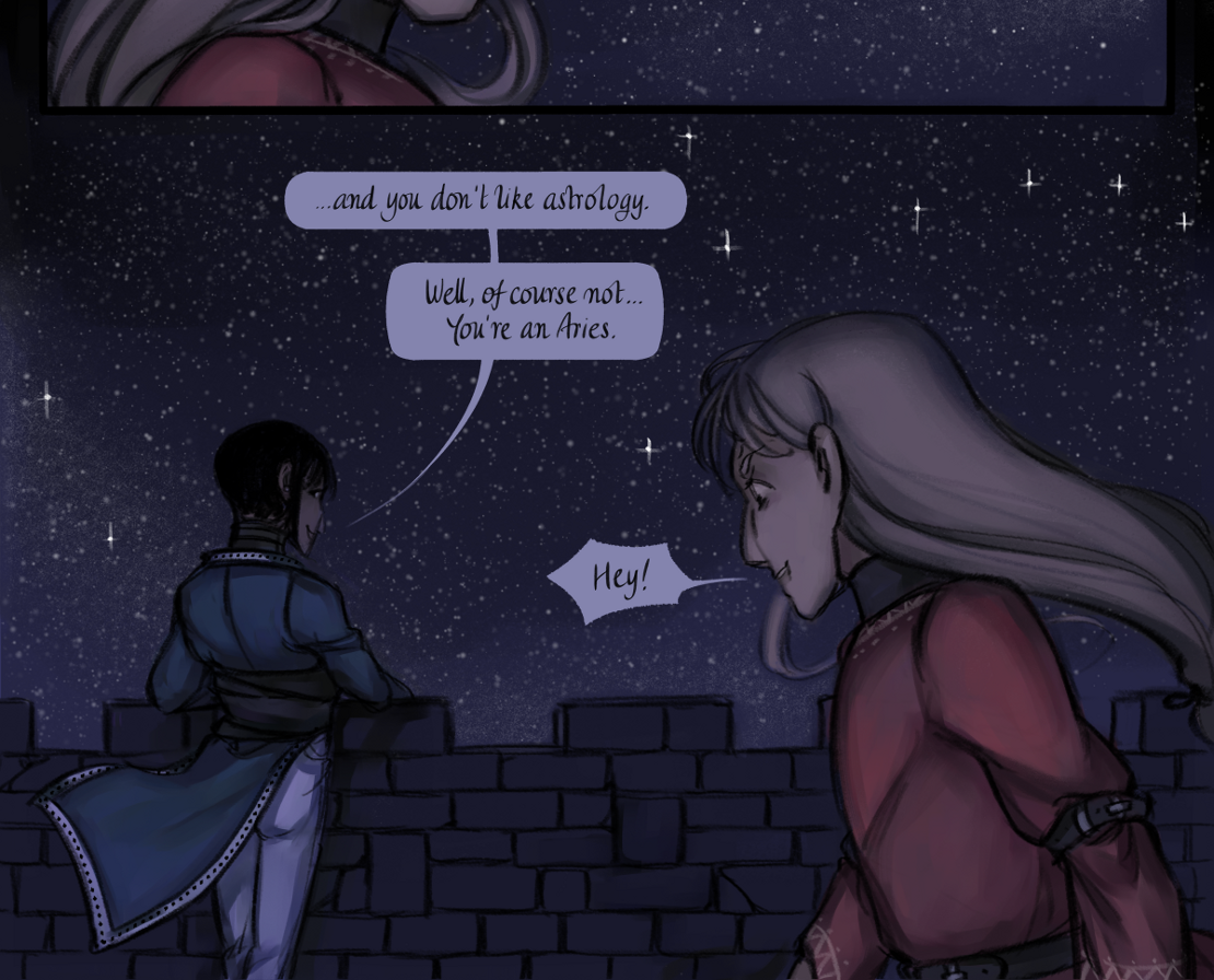 The Gifts of Darkness - Episode 19, Page 17: Chapter 19: Constellations