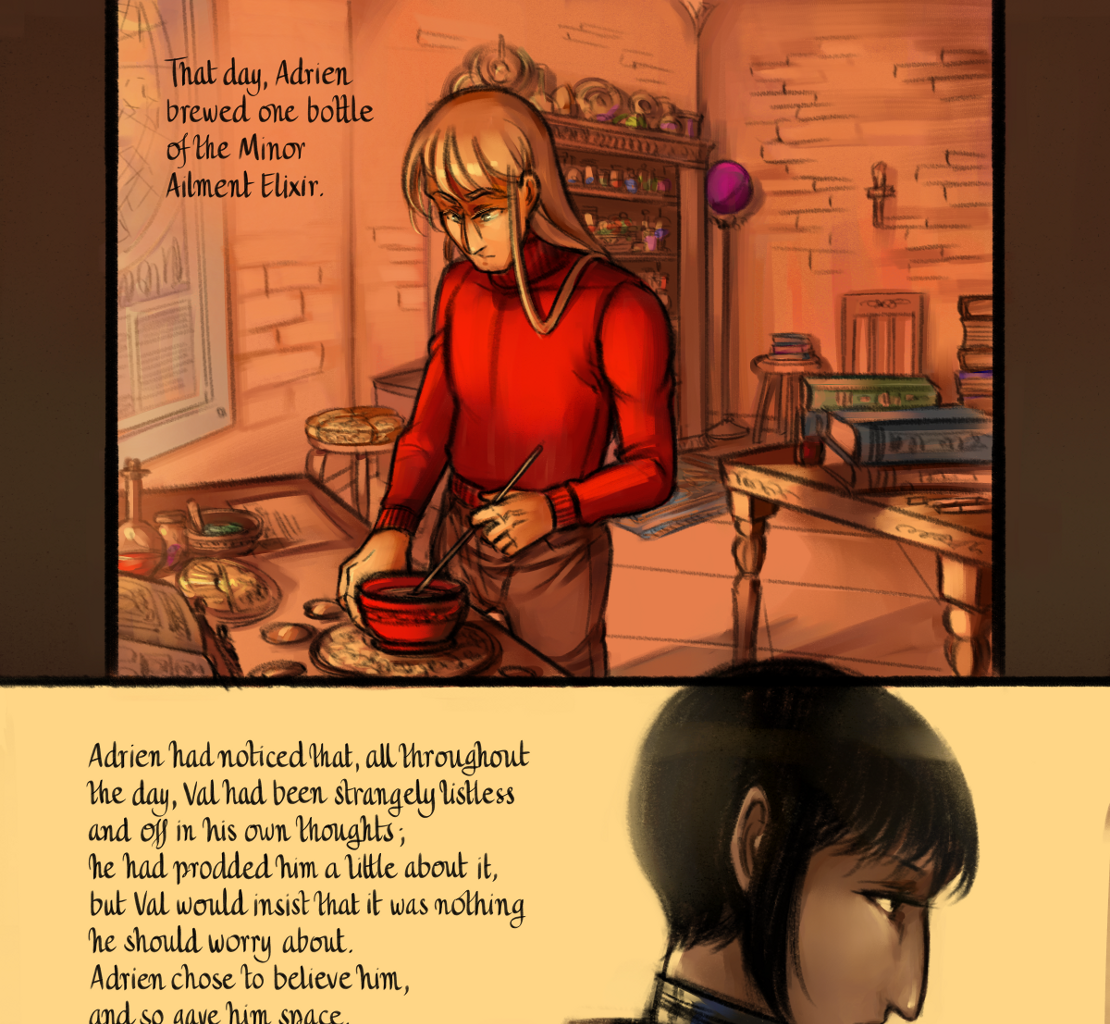 The Gifts of Darkness - Episode 19, Page 19: Chapter 19: Constellations