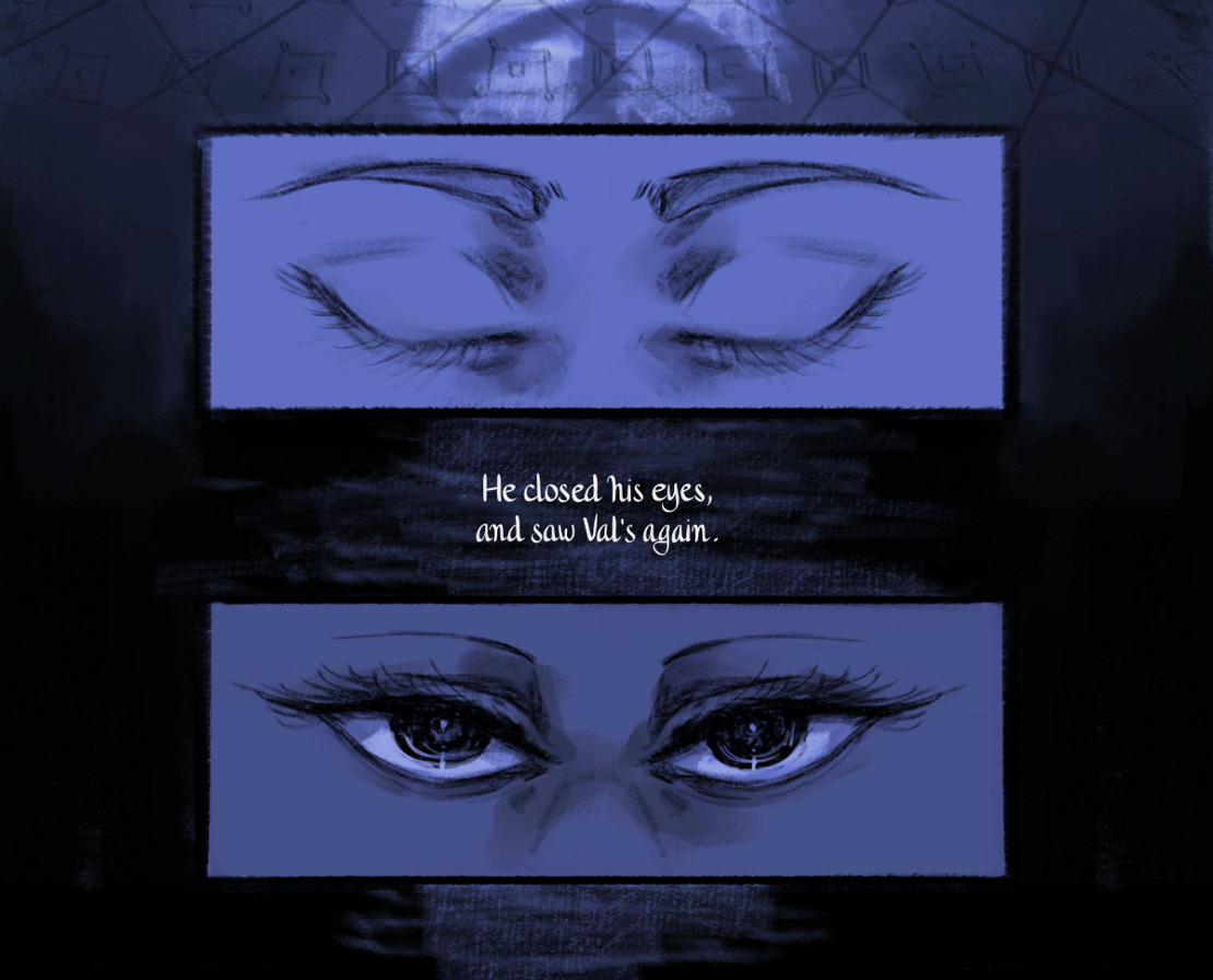 The Gifts of Darkness - Episode 19, Page 23: Chapter 19: Constellations