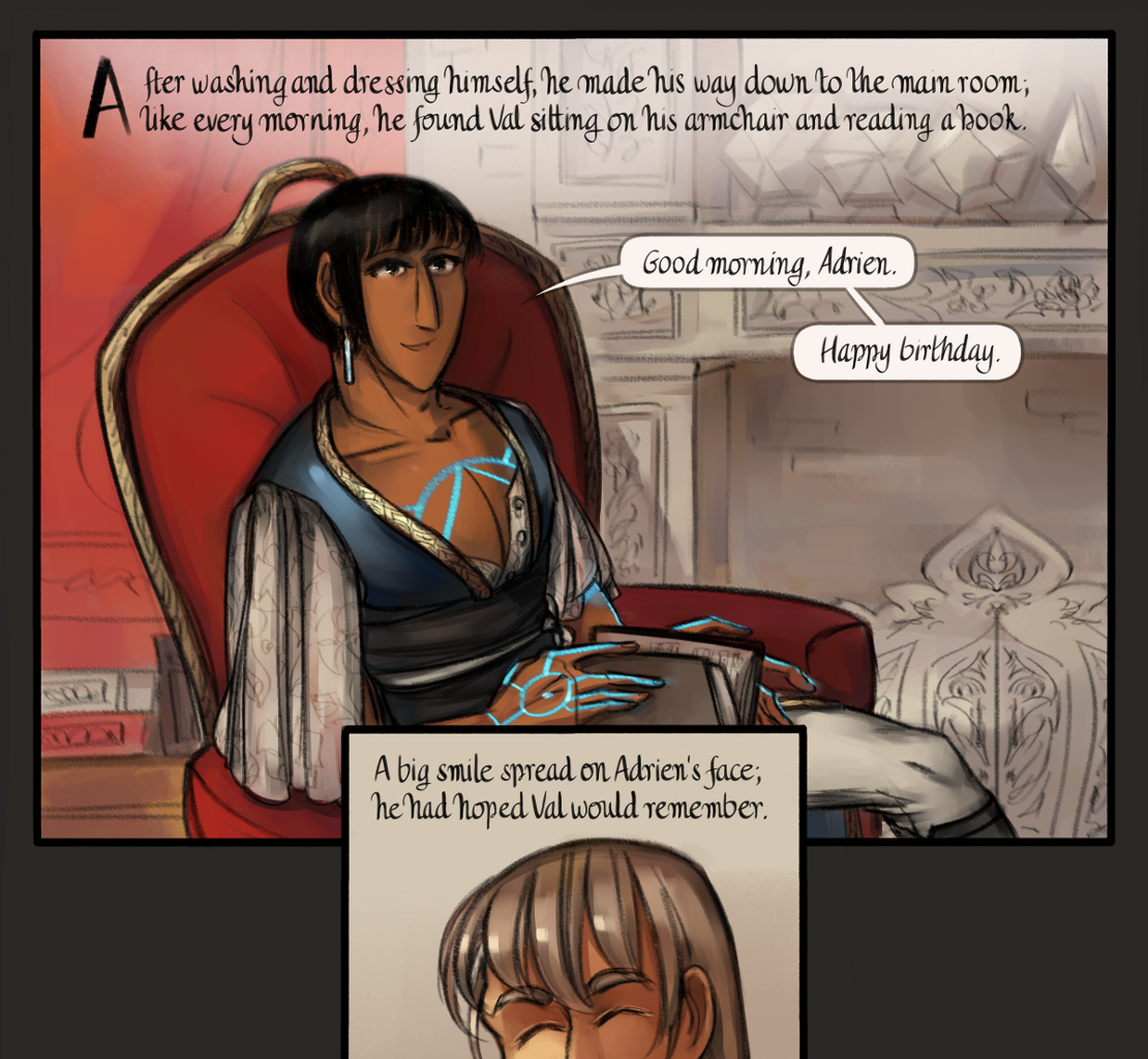 The Gifts of Darkness - Episode 20, Page 3: Chapter 20: Presents