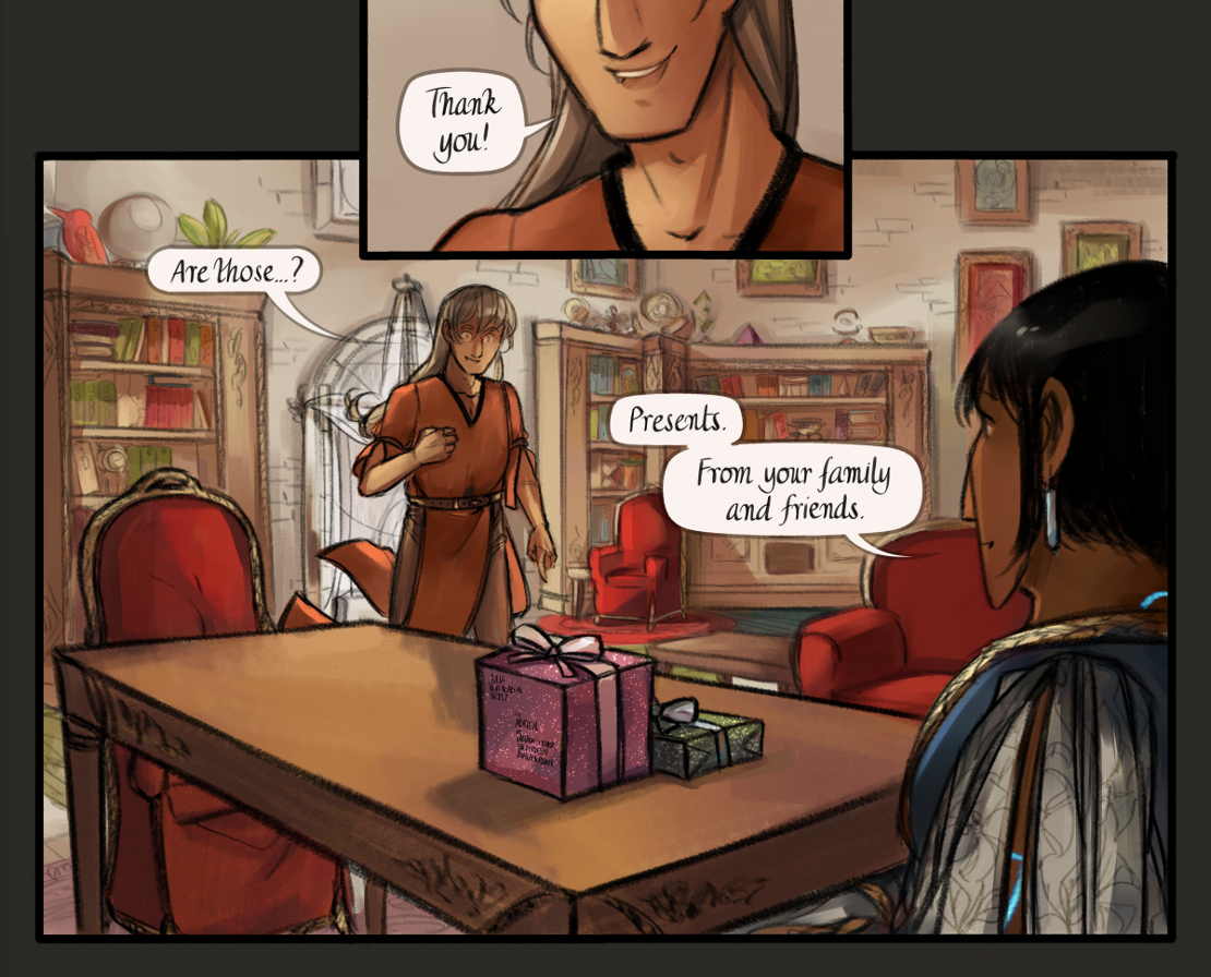 The Gifts of Darkness - Episode 20, Page 3: Chapter 20: Presents