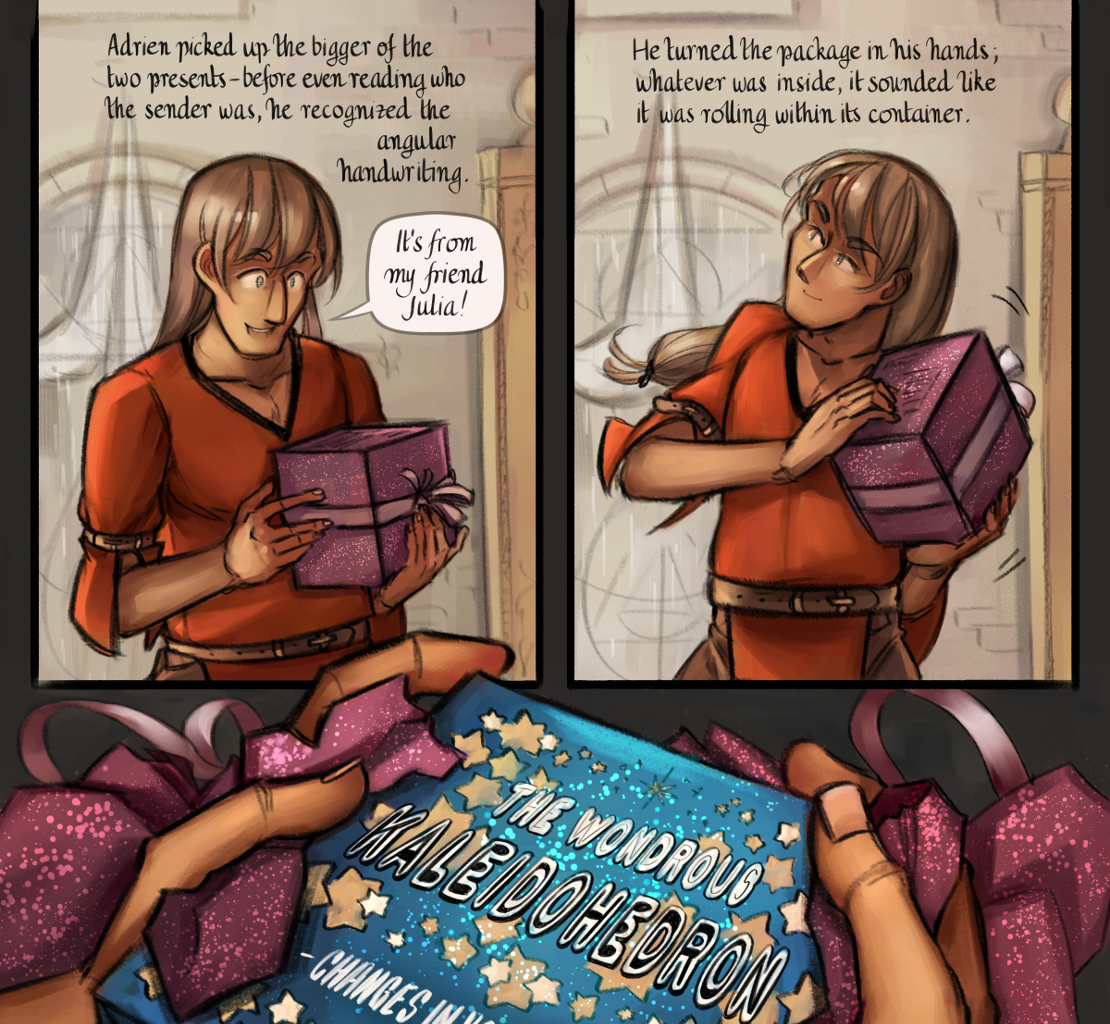 The Gifts of Darkness - Episode 20, Page 4: Chapter 20: Presents