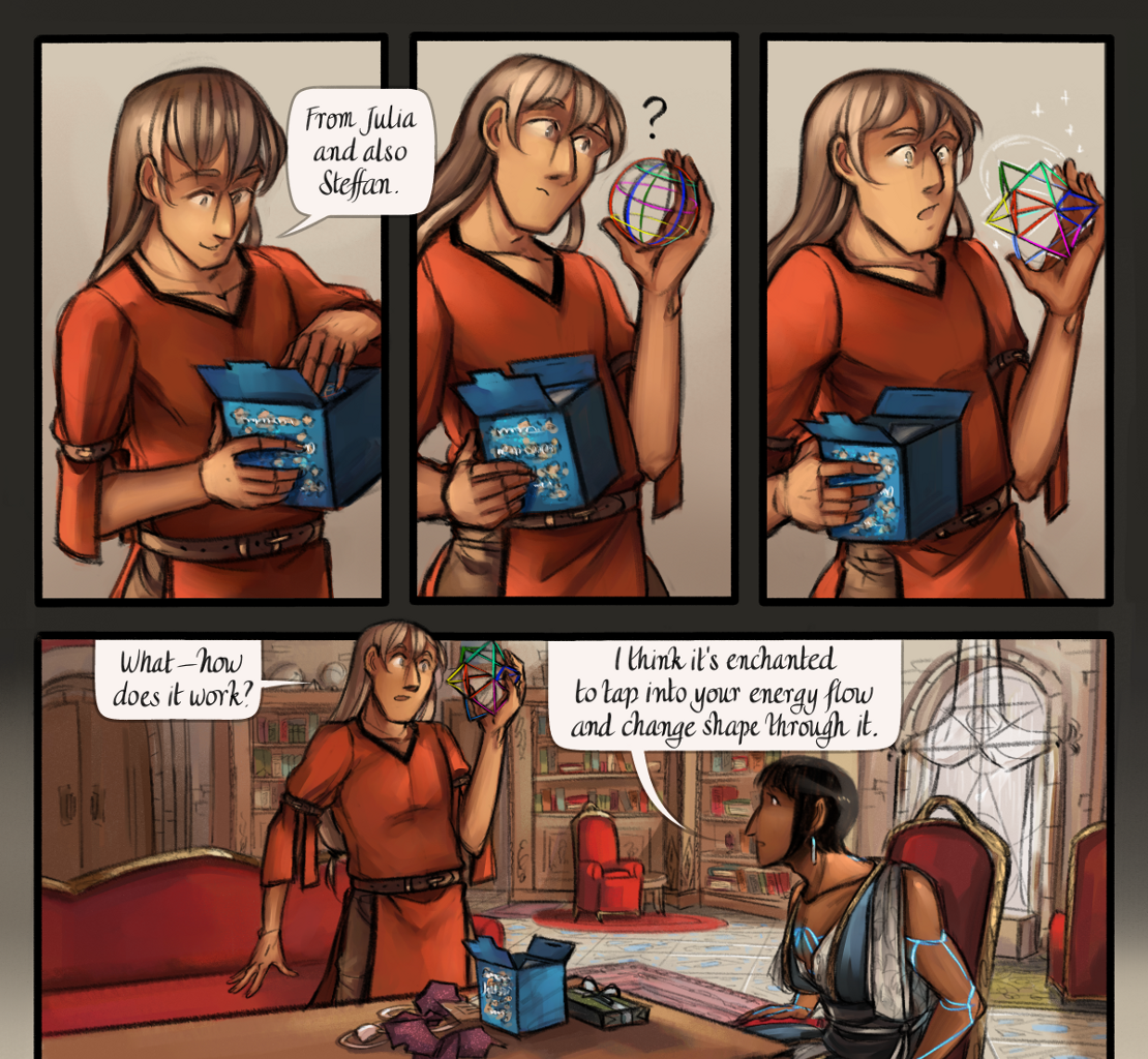 The Gifts of Darkness - Episode 20, Page 5: Chapter 20: Presents