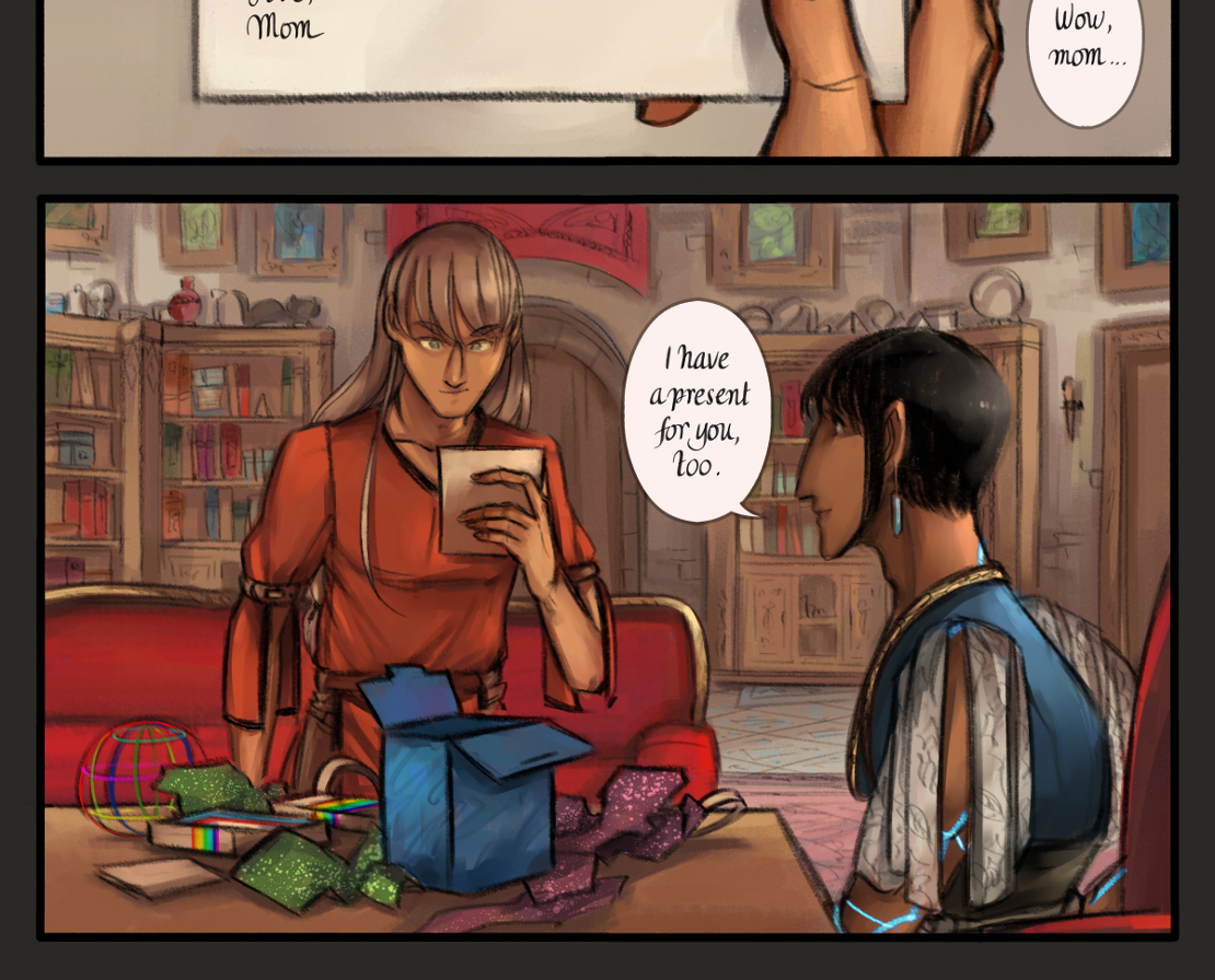 The Gifts of Darkness - Episode 20, Page 7: Chapter 20: Presents