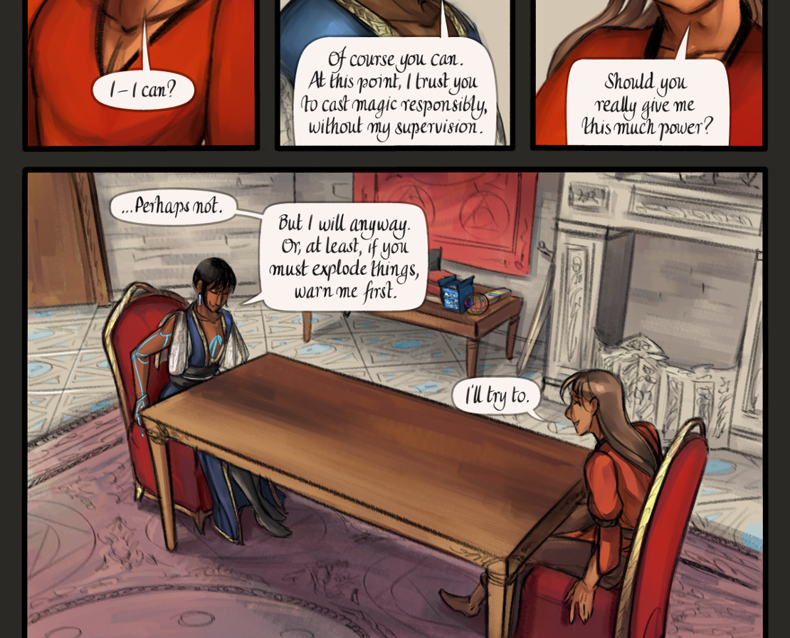 The Gifts of Darkness - Episode 20, Page 10: Chapter 20: Presents