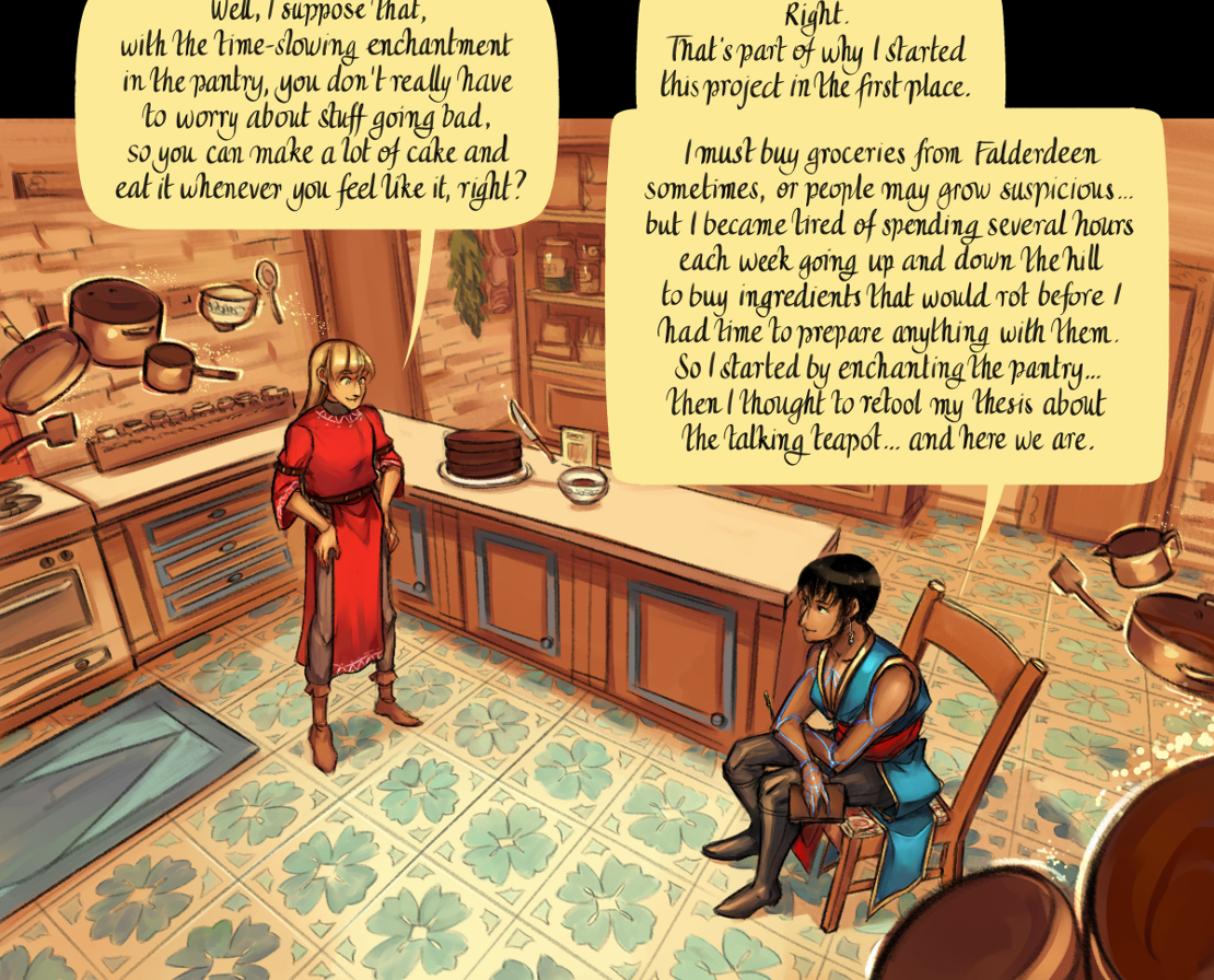 The Gifts of Darkness - Episode 21, Page 4: Chapter 21: The true name