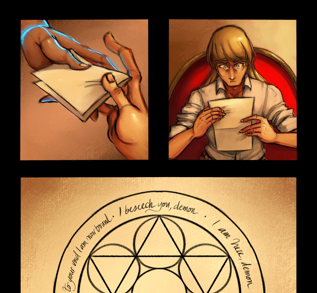 The Gifts of Darkness - Episode 21, Page 17: Chapter 21: The true name