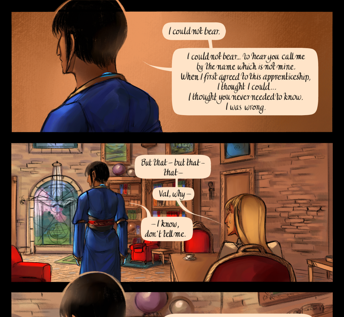 The Gifts of Darkness - Episode 21, Page 21: Chapter 21: The true name