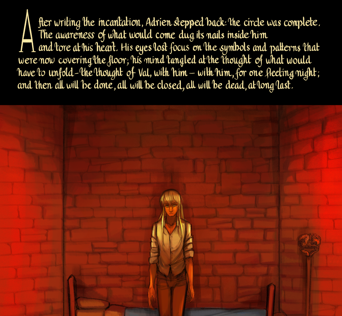 The Gifts of Darkness - Episode 23, Page 8: Chapter 23: The summoning